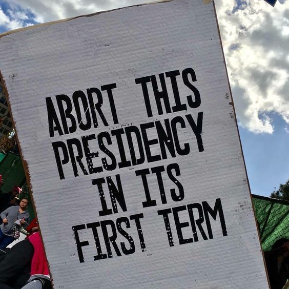 Abort this presidency