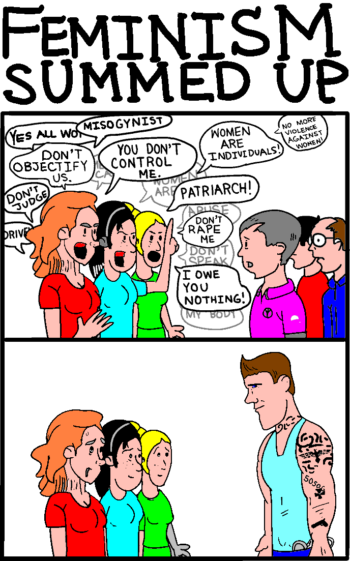 Feminism summed up
