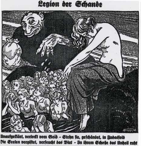 German girls being used.