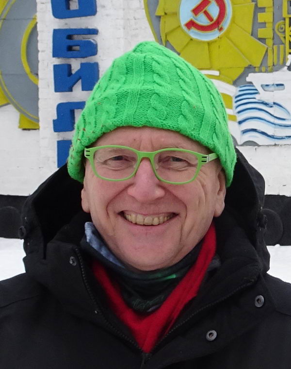 Andy Chalkley at Chernobyl 2017-01-21. Creative Commons Attribute